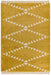 Asiatic rocco rc05 mustard Yellow Living Room Geometric Rug.