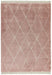 Asiatic rocco rc09 pink Pink Living Room Geometric Rug.