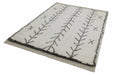 Asiatic rocco rc10 cream Ivory, Cream Living Room Geometric Rug.