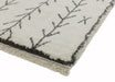 Asiatic rocco rc10 cream Ivory, Cream Living Room Geometric Rug.