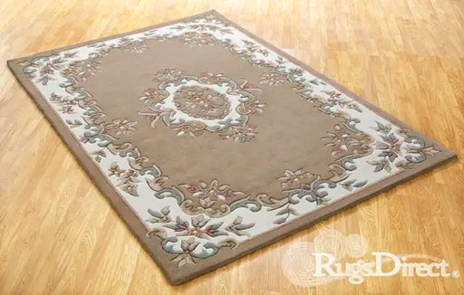 Oriental Weavers royal indian beige Beige Living Room Wool Rug.