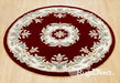 Oriental Weavers royal indian red Red Living Room Wool Rug.