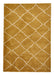 Think Rugs royal nomadic 5413 yellow Yellow Living Room Shaggy Rug.