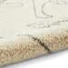 Think Rugs royal nomadic a175 cream grey Grey, Ivory, Cream Living Room Shaggy Rug.