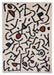 Think Rugs royal nomadic a637 cream black multi Black, Multicoloured, Cream Living Room Shaggy Rug.