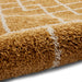 Think Rugs royal nomadic a638 yellow Yellow Living Room Shaggy Rug.
