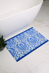 My Nylon Bath Blue Damask