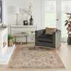 Nourison sahar shr01 ivory multi Ivory, Multicoloured Living Room Moroccan Rug.