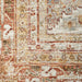 Nourison sahar shr01 ivory multi Ivory, Multicoloured Living Room Moroccan Rug.