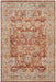 Nourison sahar shr02 rust Orange, Red Living Room Moroccan Rug.
