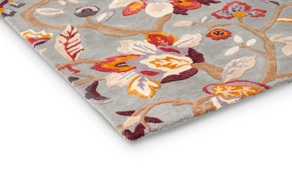 Sanderson Amanpuri Grey Plum 145104 Rug