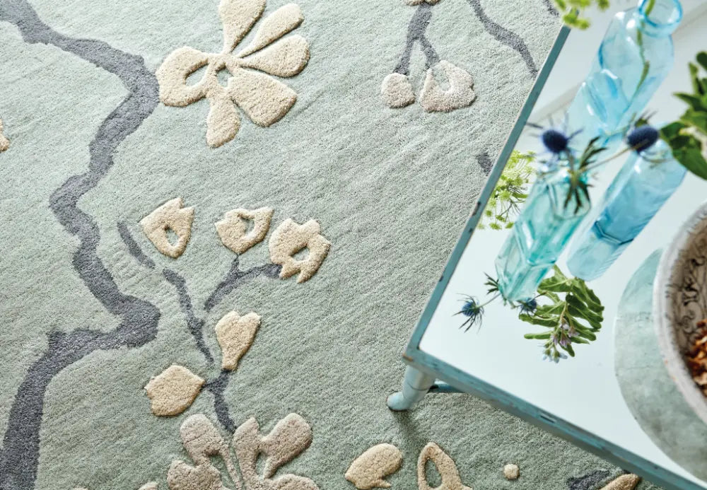 Sanderson Anthea China Blue 47107 Rug