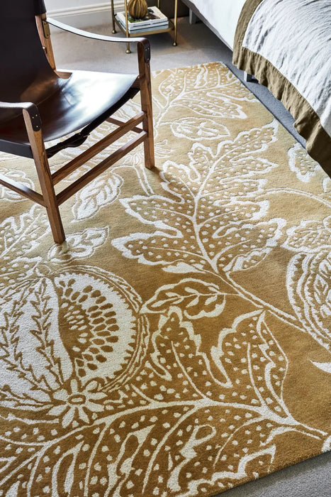 Sanderson Cantaloupe Ochre 145206 Rug