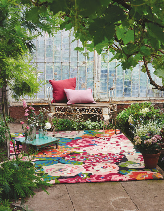 Sanderson Rose & Peony - Cerise 45005 Rug