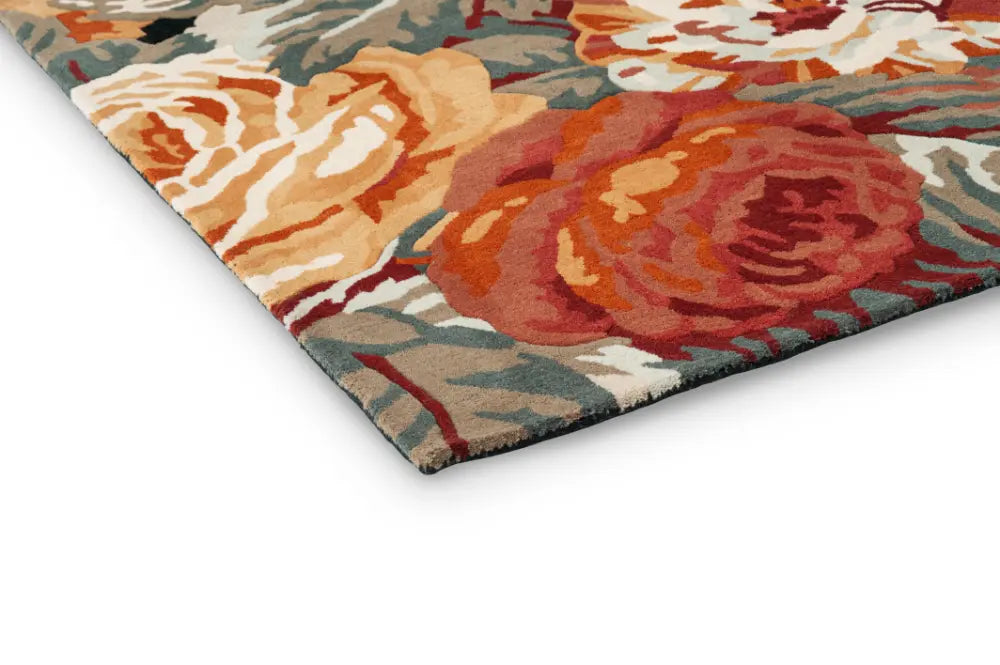 Sanderson Stapleton Park - Navy Burnt Orange 45318 Rug