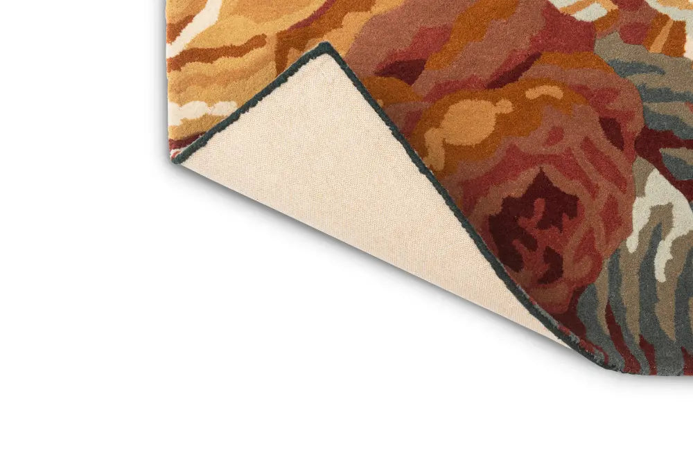 Sanderson Stapleton Park - Navy Burnt Orange 45318 Rug