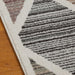 Oriental Weavers sanford 525 x Multicoloured Living Room Geometric Rug.