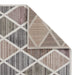 Oriental Weavers sanford 525 x Multicoloured Living Room Geometric Rug.