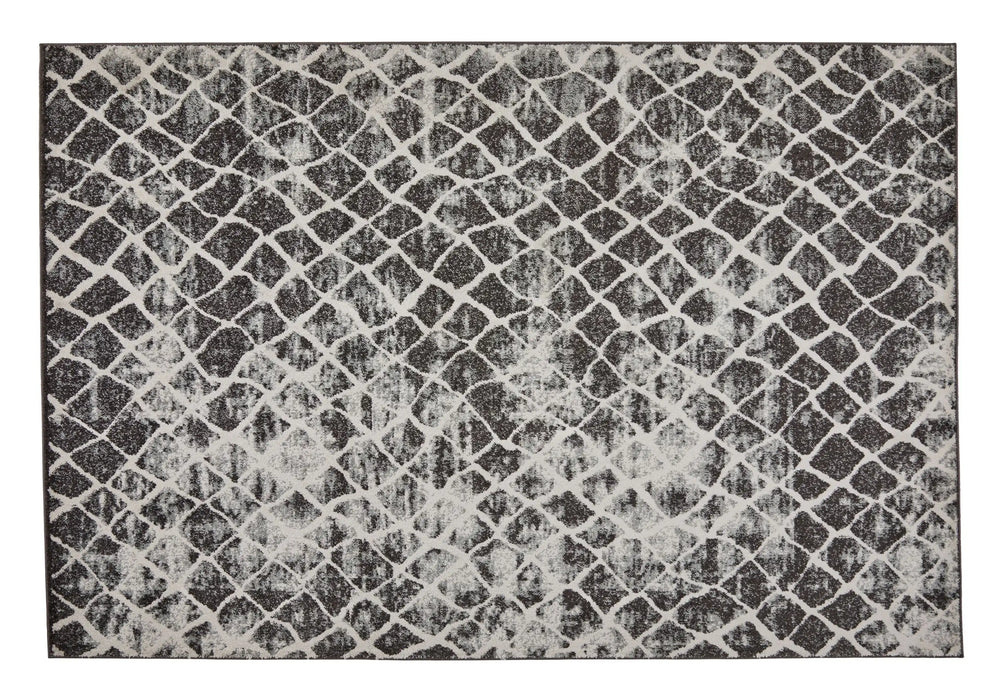 Oriental Weavers sanford 5563 h Grey Living Room Geometric Rug.