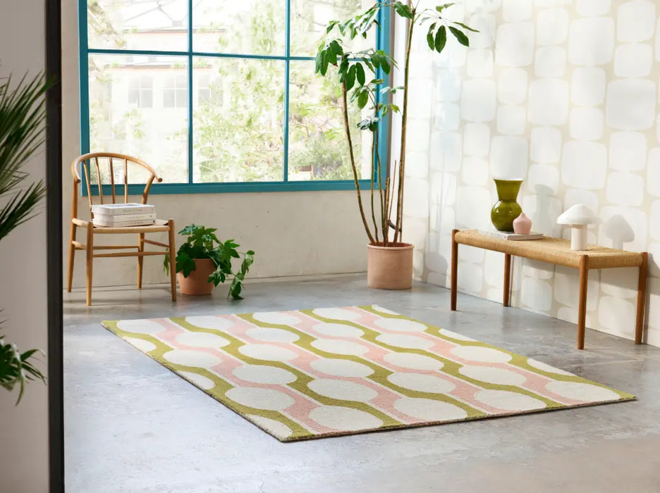 Lichen Rug Billow Lichen Multicoloured Rug — RugsDirect Online
