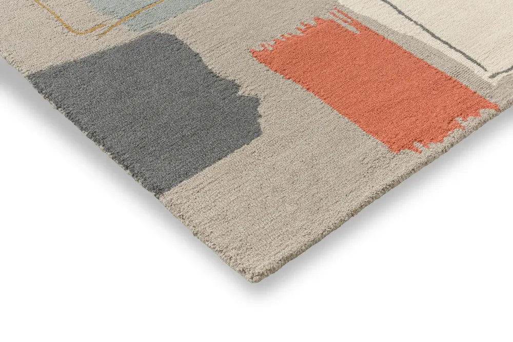 Scion Screen Printed Composition Amber 023701 Rug