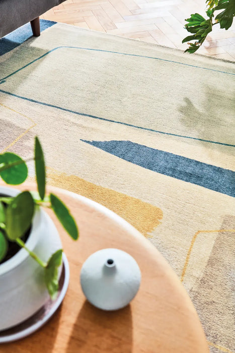 Scion Screen Printed Composition Papaya 023706 Rug