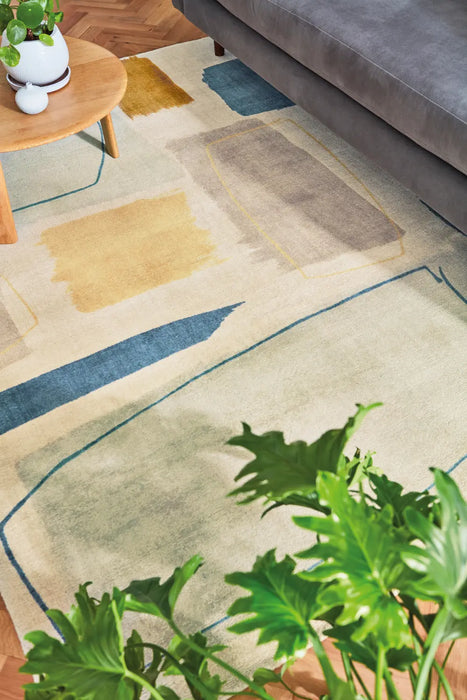 Scion Screen Printed Composition Papaya 023706 Rug