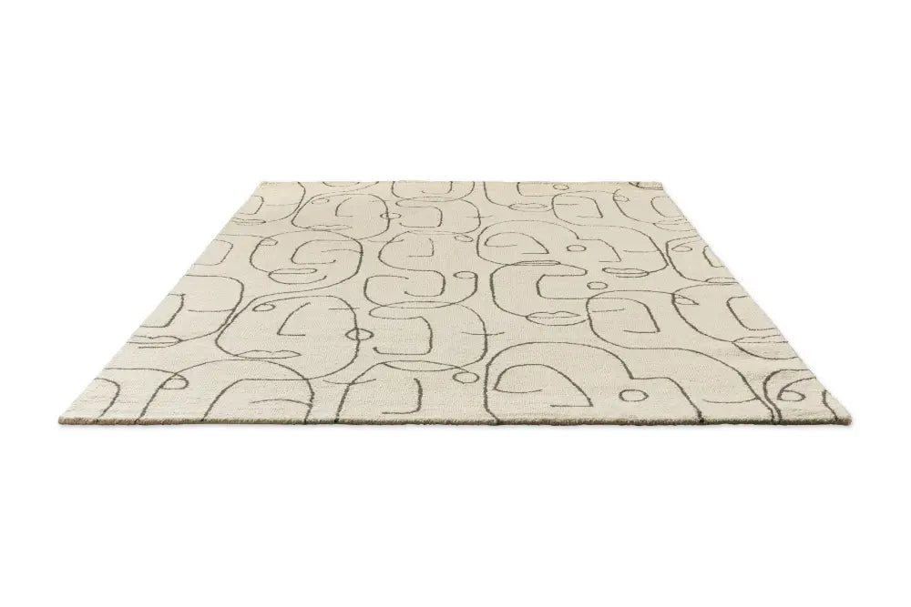 Scion Screen Printed Epsilon Charcoal 023801 Rug