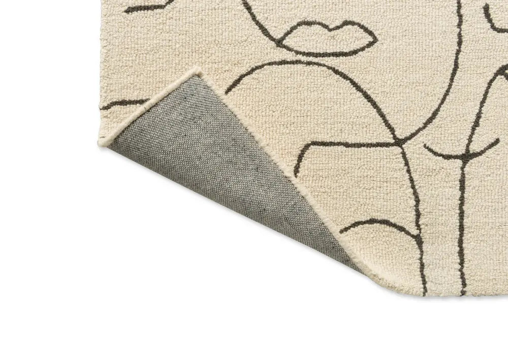 Scion Screen Printed Epsilon Charcoal 023801 Rug