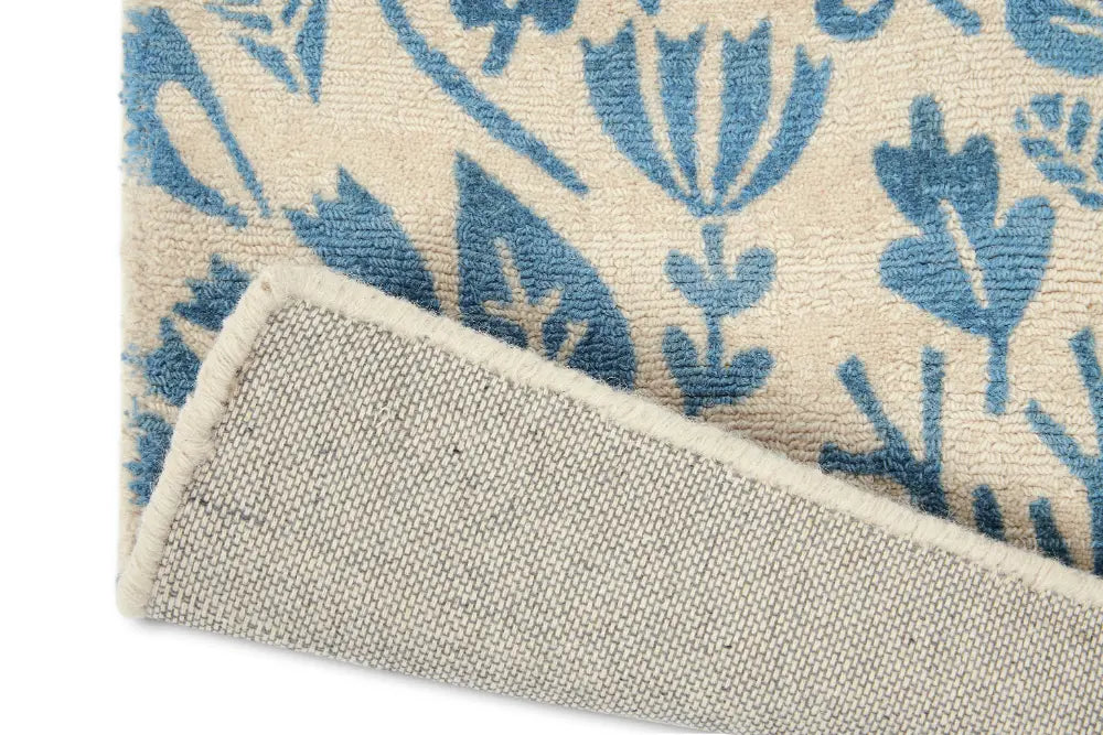 Scion Screen Printed Kelda Cobalt 023508 Rug