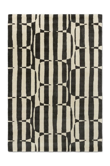 Lohko Stripe Charcoal 123105 Rug