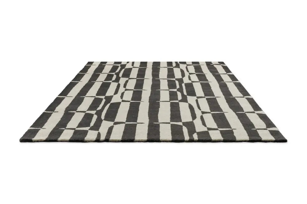 Lohko Stripe Charcoal 123105 Rug