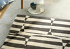 Lohko Stripe Charcoal 123105 Rug