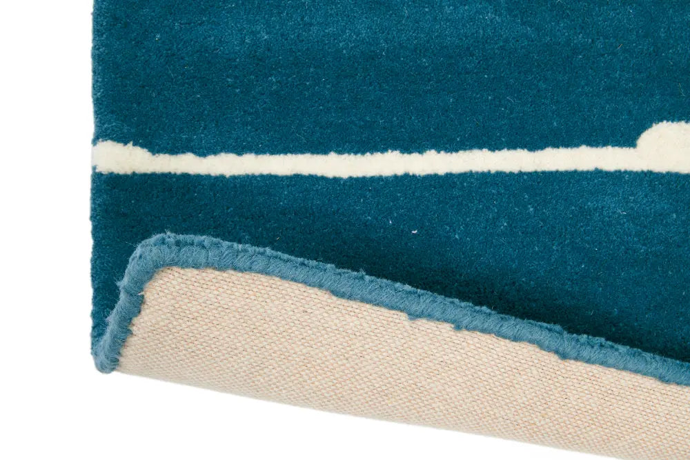 Scion Hand Tufted Mr Fox Denim 25318 Rug