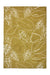 Scion scion screen printed orto lime 125407 Yellow Living Room Geometric Rug.