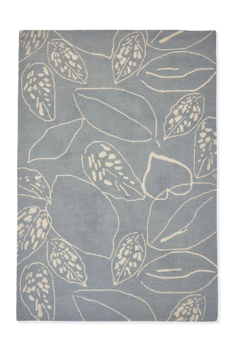 Scion scion screen printed orto frost 125404 Grey Living Room Geometric Rug.