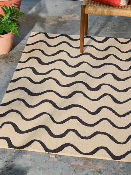 Ribbon Charcoal 124305 Rug