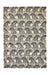 Scion scion screen printed ride the wave liquorice 125605 Grey Living Room Geometric Rug.