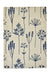 Scion scion screen printed stipa denim 126408 Blue, Cream Living Room Geometric Rug.