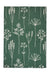 Scion scion screen printed stipa forest 126407 Green Living Room Geometric Rug.