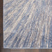 Nourison silky textures sly04 blue ivory grey Blue, Grey, Ivory Living Room Geometric Rug.