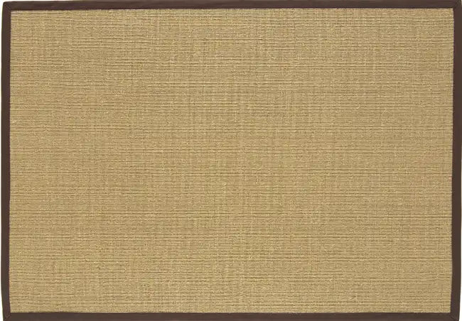 Asiatic sisal linen chocolate Brown Living Room Natural Fibre Rug.