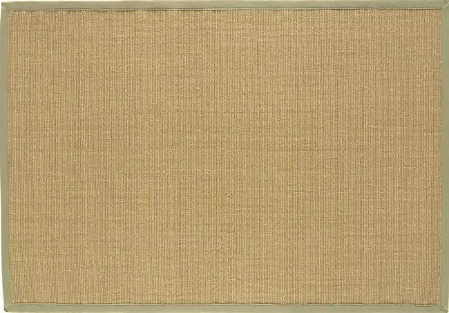 Asiatic sisal linen sage Green Living Room Natural Fibre Rug.