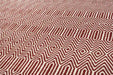Asiatic sloan marsala Red Living Room Striped Rug.