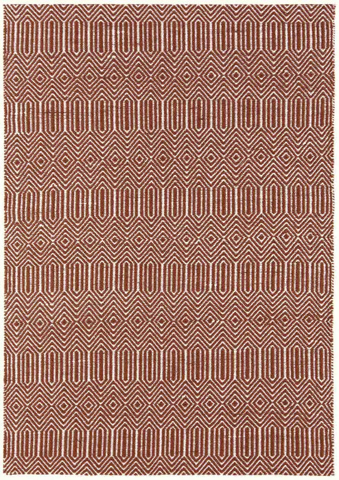 Asiatic sloan marsala Red Living Room Striped Rug.