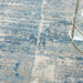 Nourison solace sla02 ivory grey blue Blue, Grey, Ivory Living Room Geometric Rug.