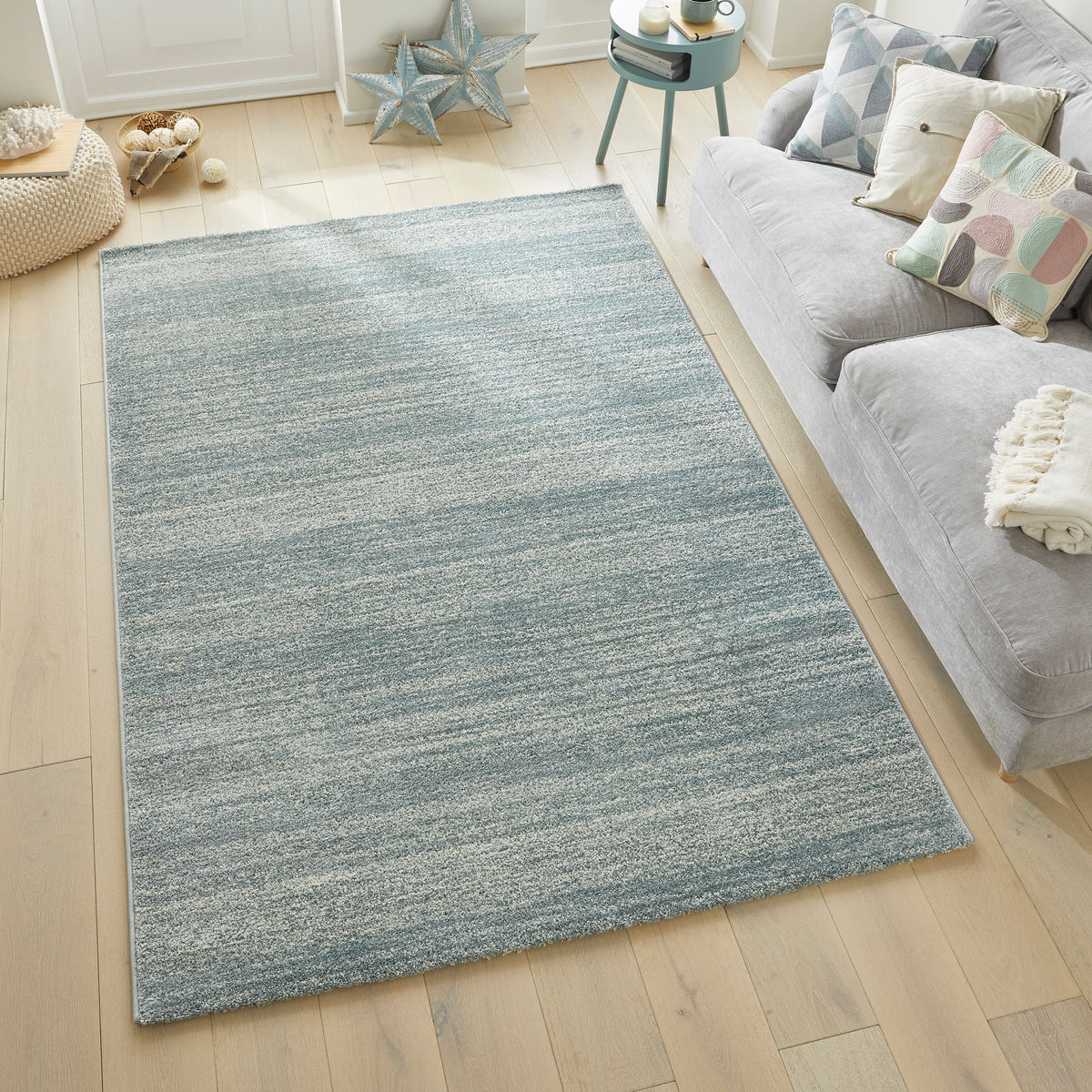 SOMERSET SOM101 Aqua Green Rug — RugsDirect Online