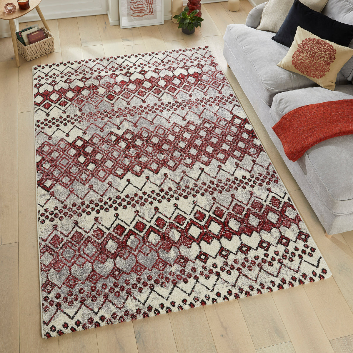 SOMERSET SOM104 Terracota Orange Rug — RugsDirect Online