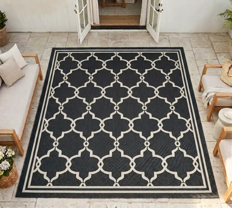 Terrace Outdoor Spanish Tile Black
