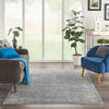 Nourison Delivered in 6 weeks   USA starry nights stn01 cream blue Blue, Ivory Living Room Moroccan Rug.